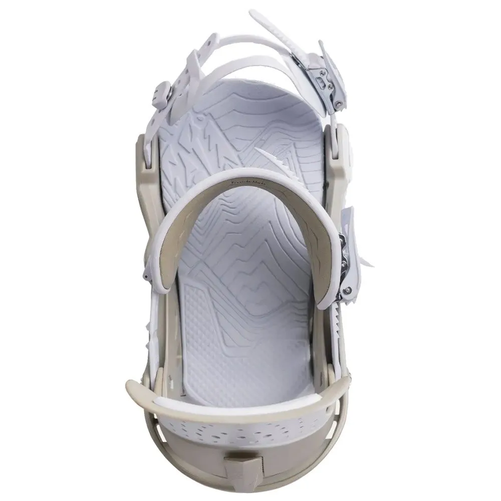 Snowboard binding Jones --- Aurora White mineral