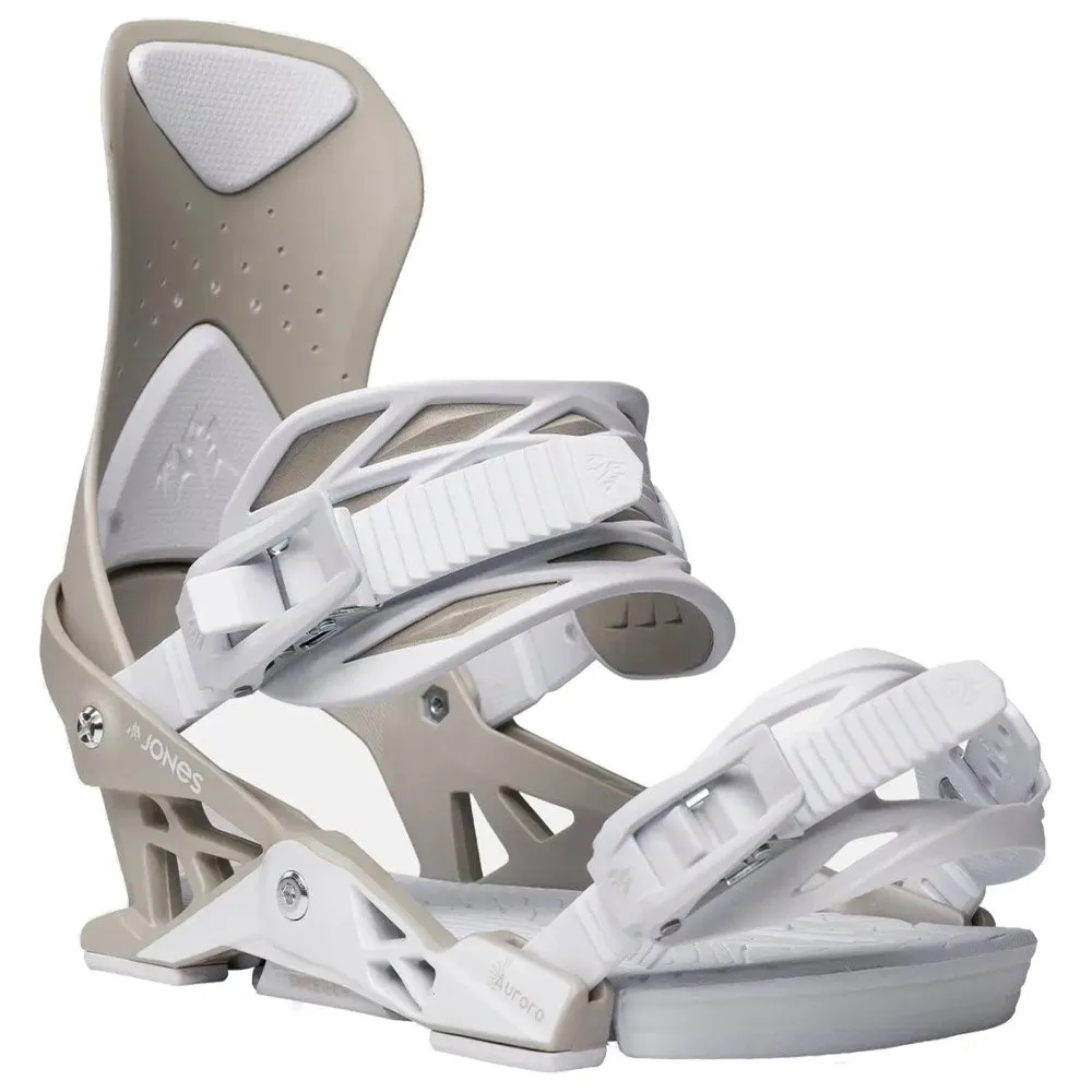 Snowboard binding Jones --- Aurora White mineral