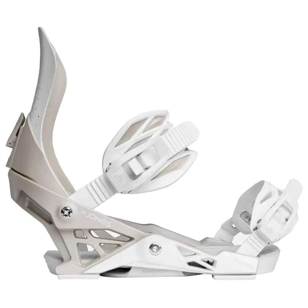 Snowboard binding Jones --- Aurora White mineral