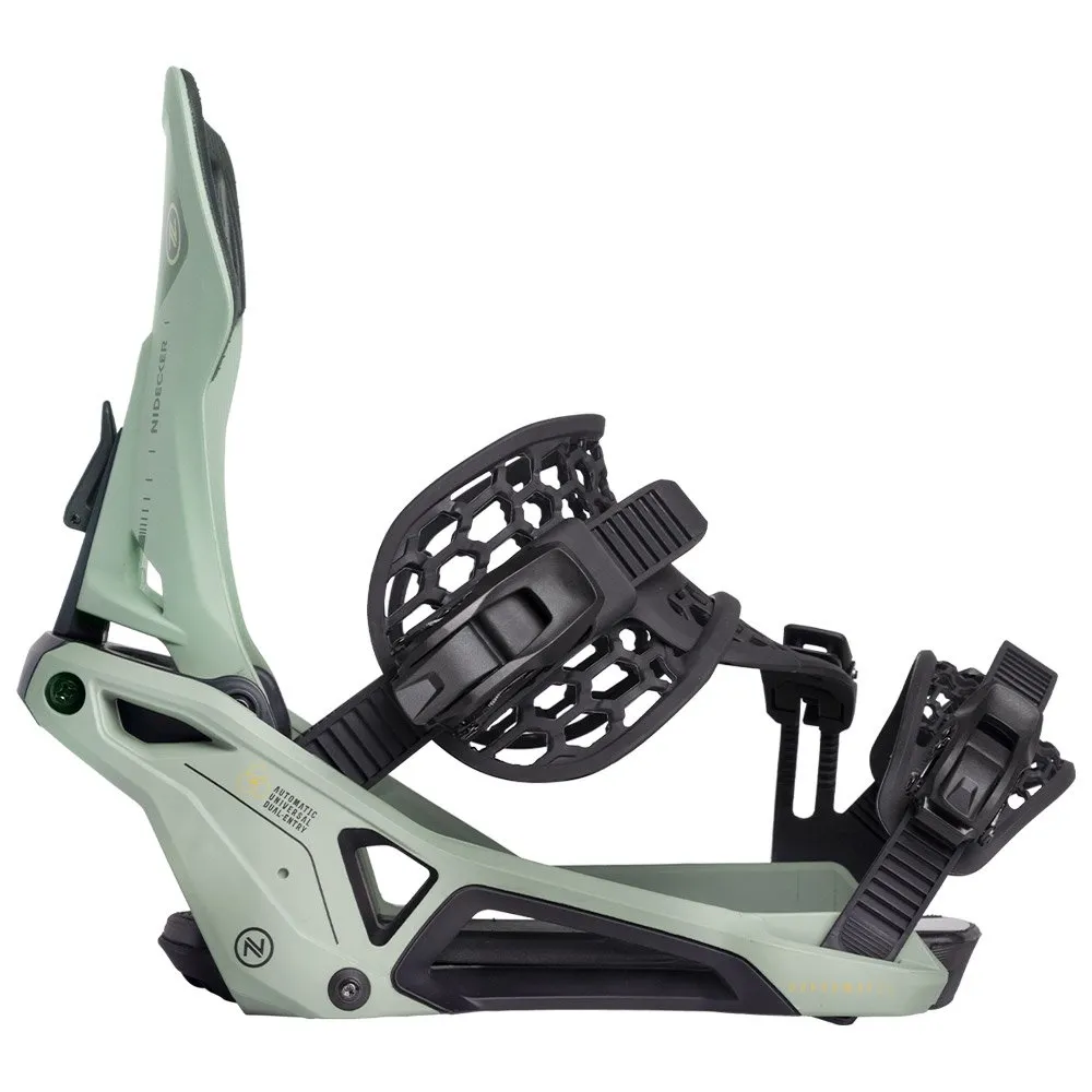 Snowboard binding Nidecker ---Supermatic Olive