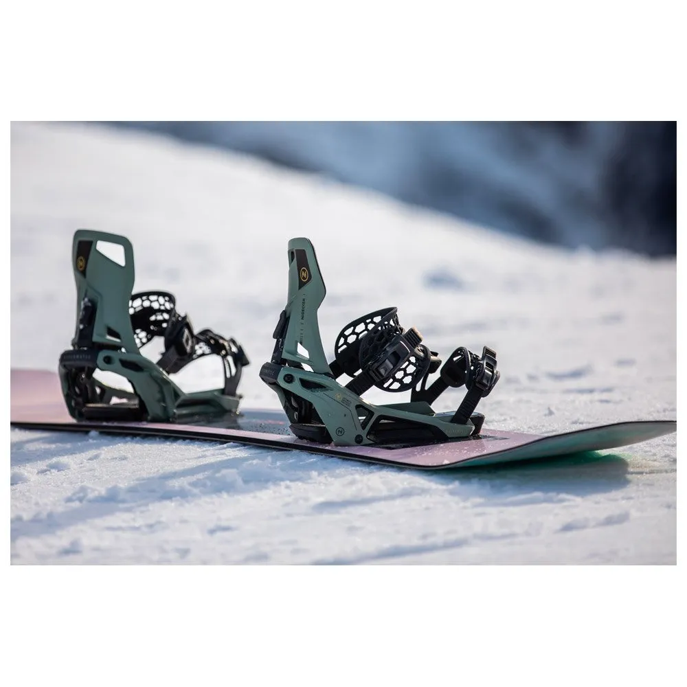 Snowboard binding Nidecker ---Supermatic Olive