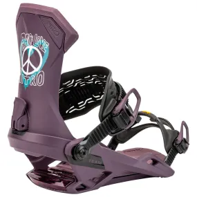 Snowboard binding Nitro ---Team Peace Love