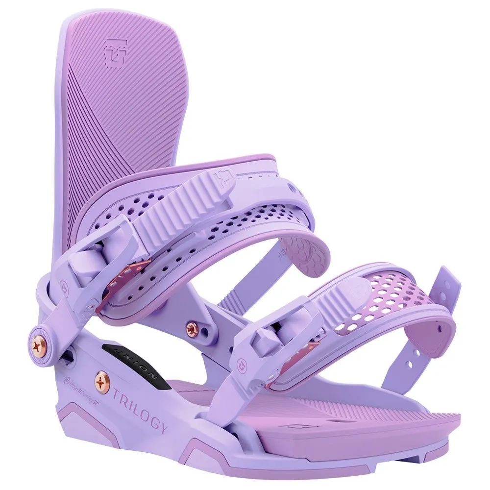 Snowboard binding Union ---Trilogy Team HB Lavender