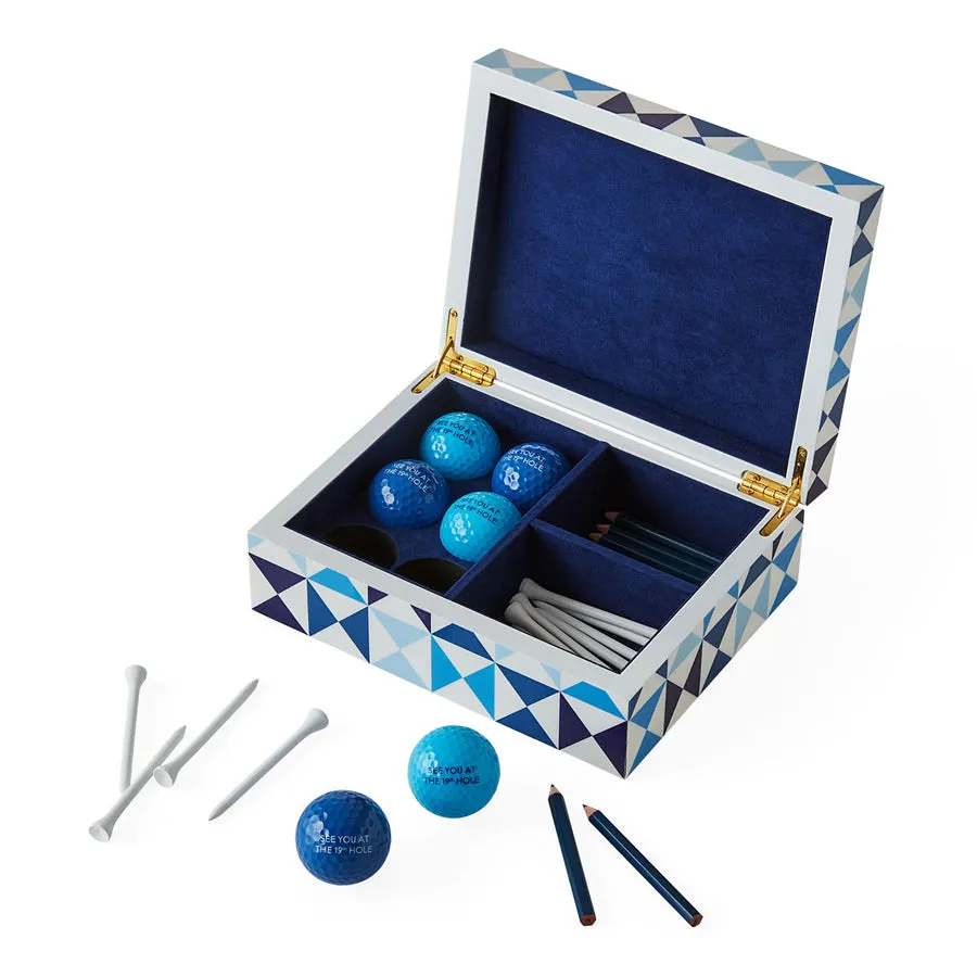 SORRENTO LACQUER GOLF GIFT SET