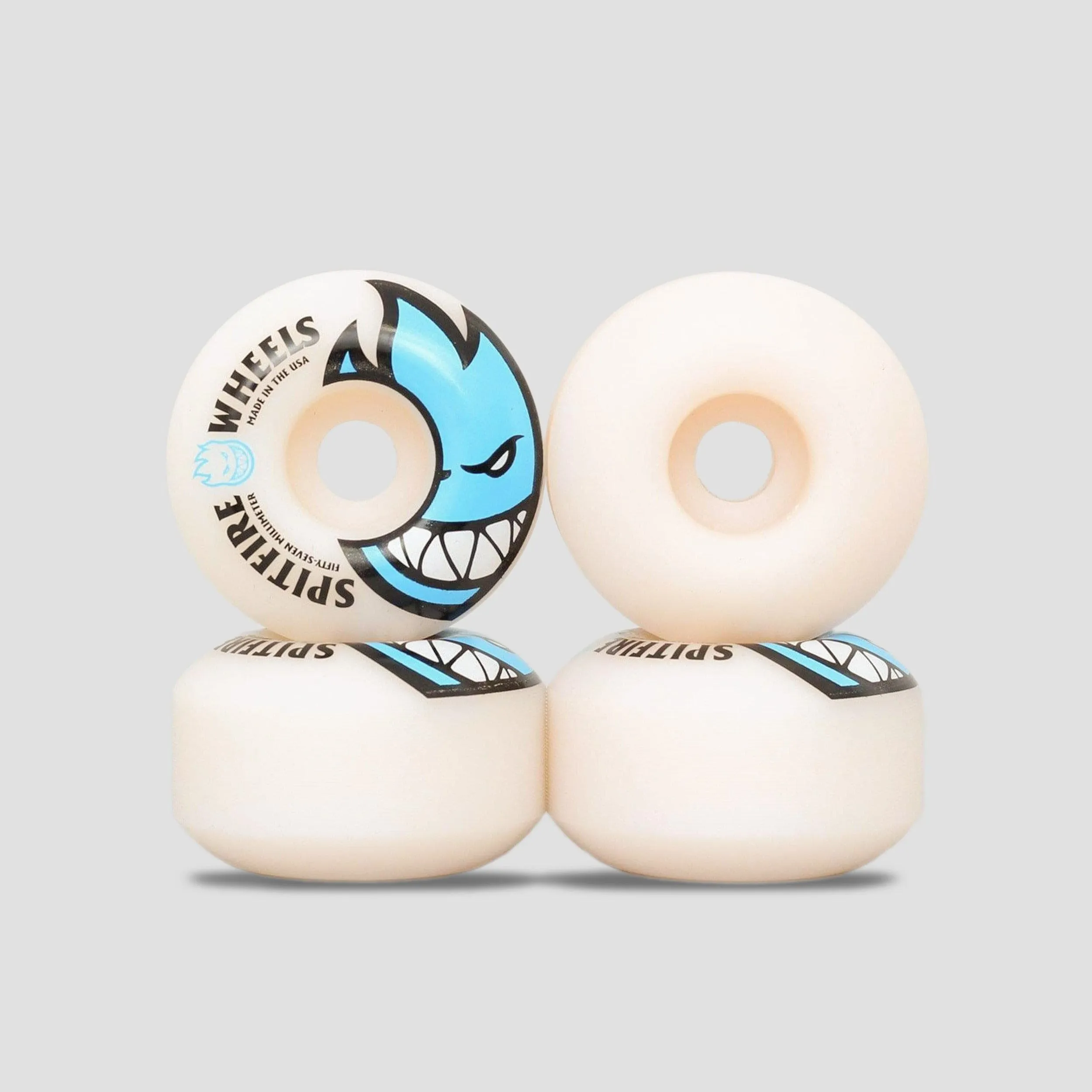 Spitfire 57mm Bighead Skateboard Wheels White