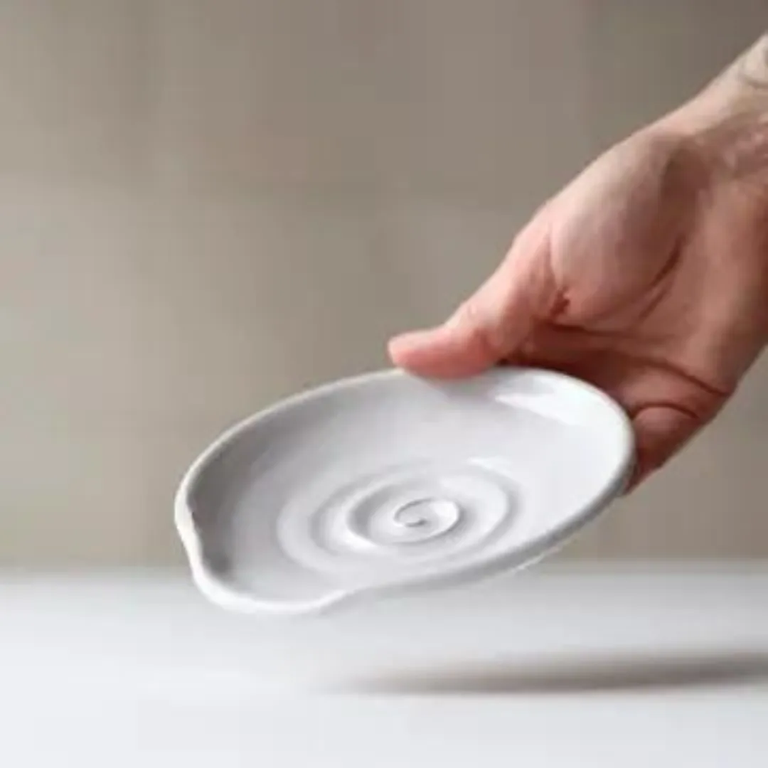 Spoon Rest in White