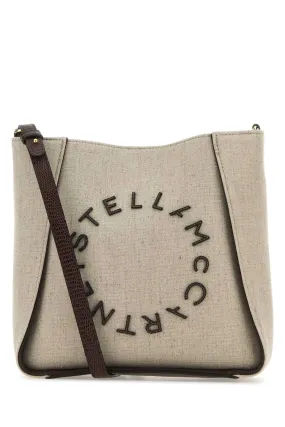 Stella Mc Cartney Cappuccino Canvas Crossbody Bag