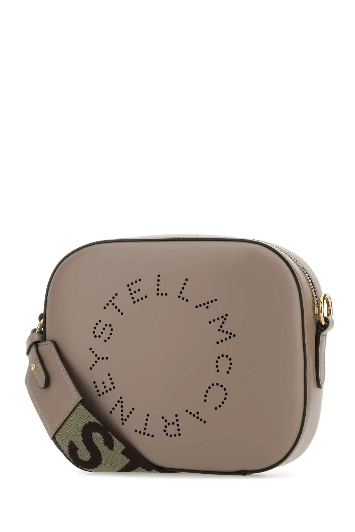 Stella Mc Cartney Dove Grey Alter Mat Mini Stella Logo Crossbody Bag