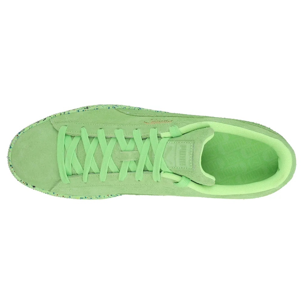 Suede Mono Triplex Lace Up Sneakers