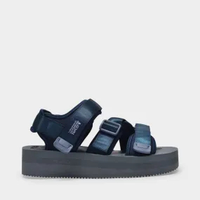 Suicoke  Kisee-VPO Sandals in Navy Nylon