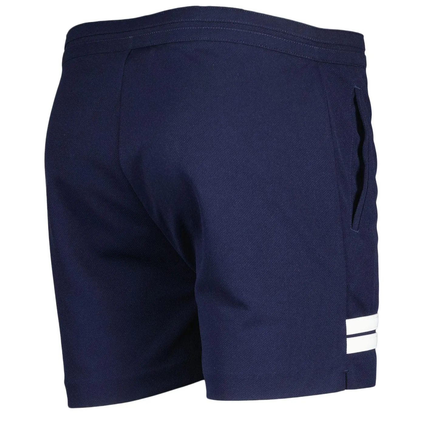 Supermac Sergio Tacchini Retro Tennis Shorts Navy