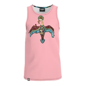 Swan Flowers Tank Top