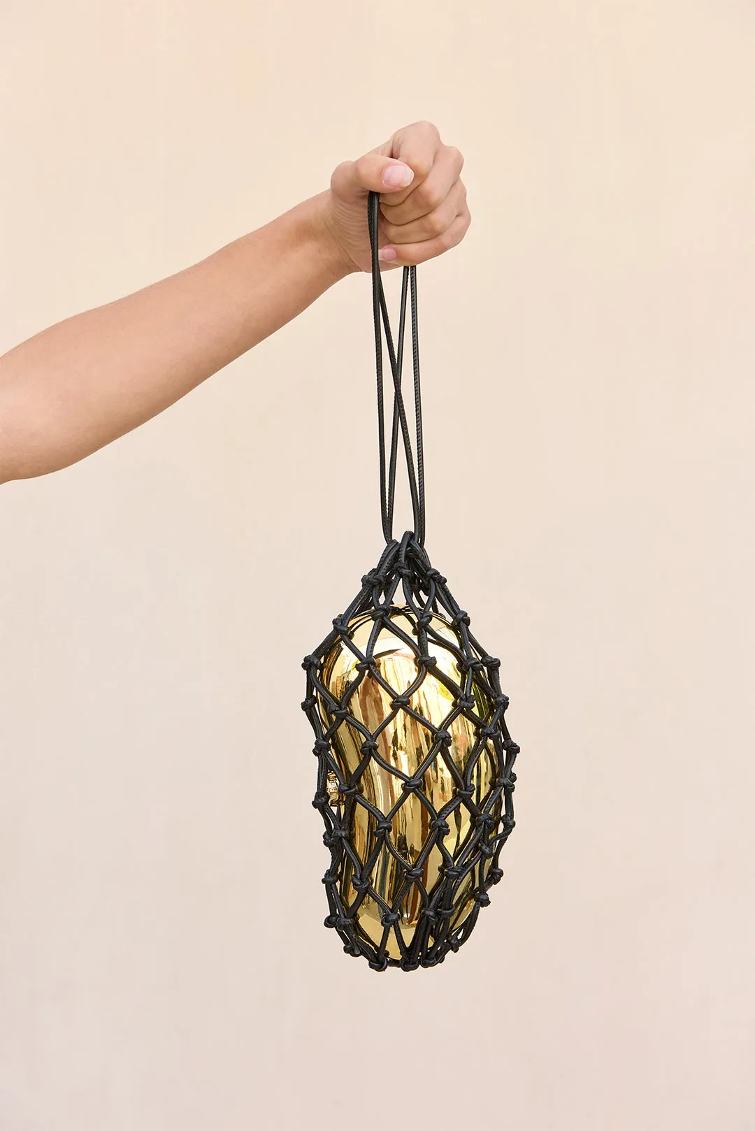 TALLULAH CLUTCH - SHINY GOLD