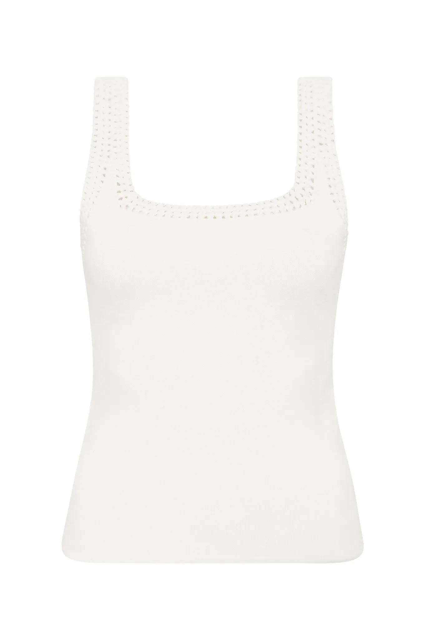 Tazia Crocheted Edge Tank