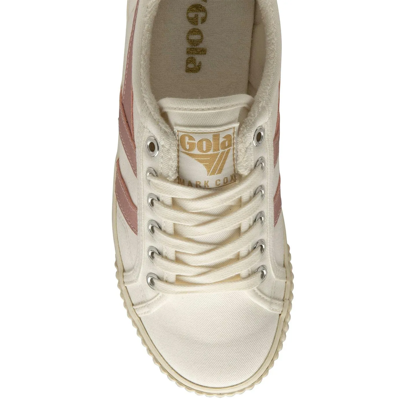 Tennis Mark Cox GOLA Retro Vegan Trainers (OW/CP)