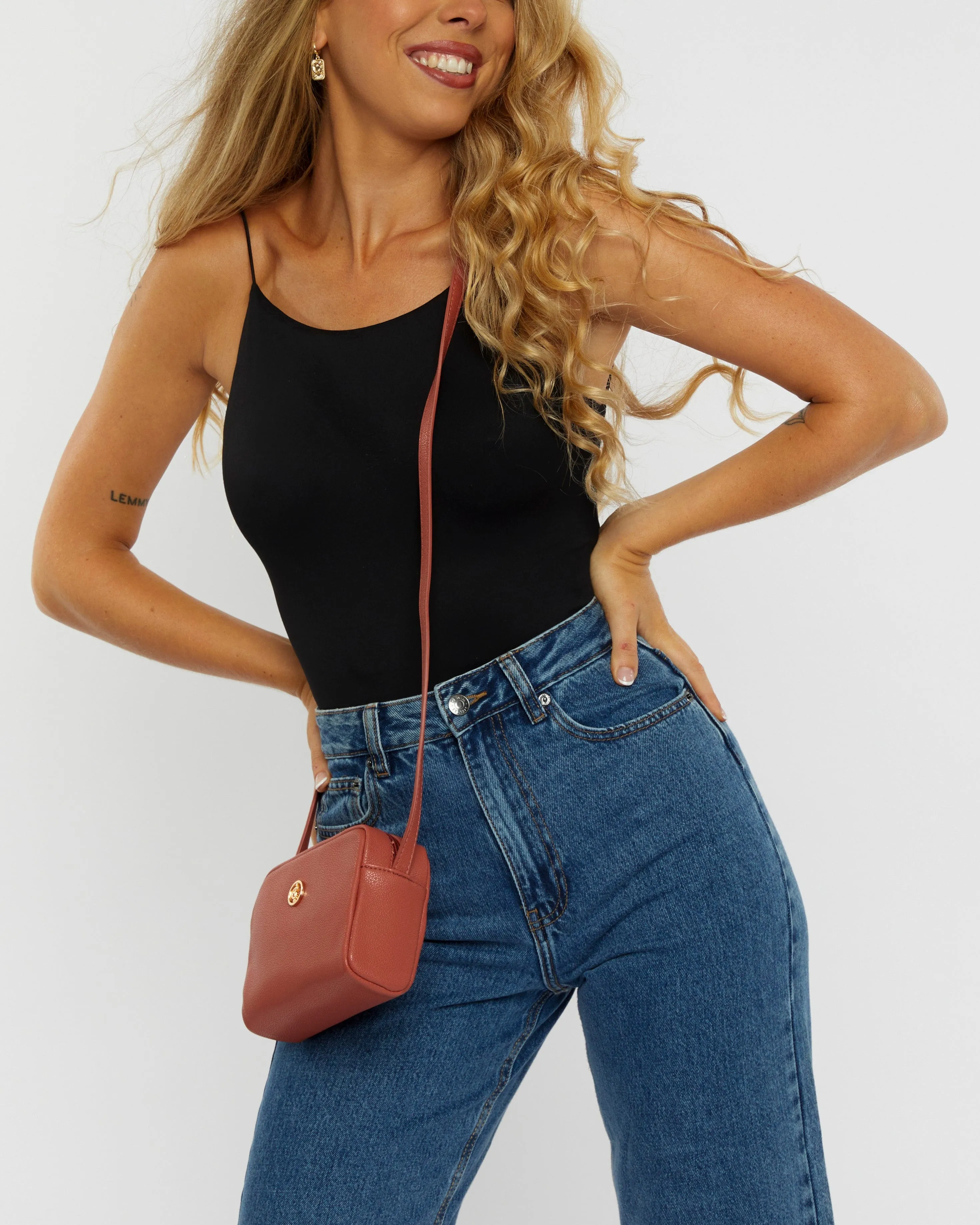Terracotta Suri Crossbody Bag