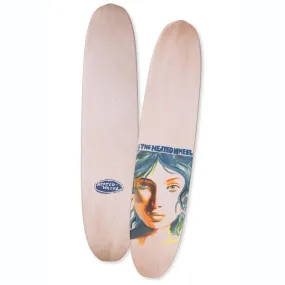 The Heated Wheel Polarizer Natural Jacklyn Skateboard Deck 6 x 27.5