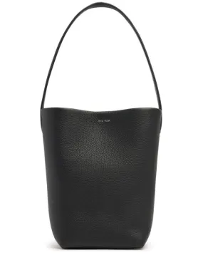 The Row   Small N/S Lux Grain Park leather tote 