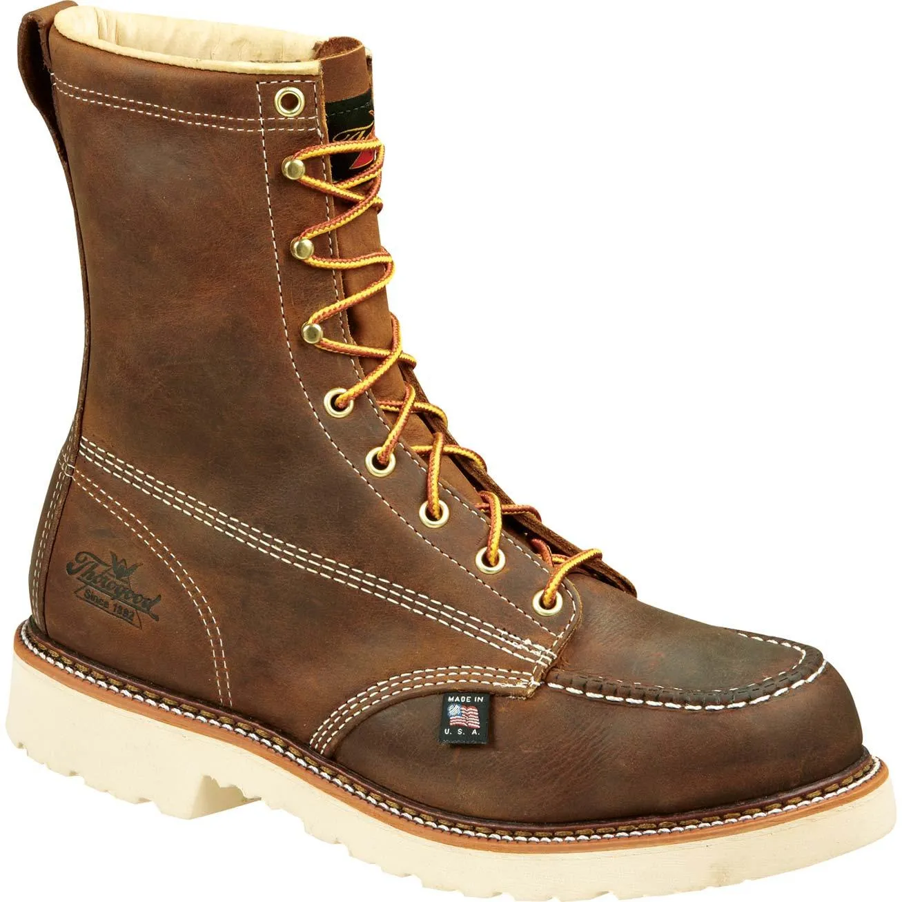 Thorogood American Heritage Classic Steel Toe Moc Toe Work Boot