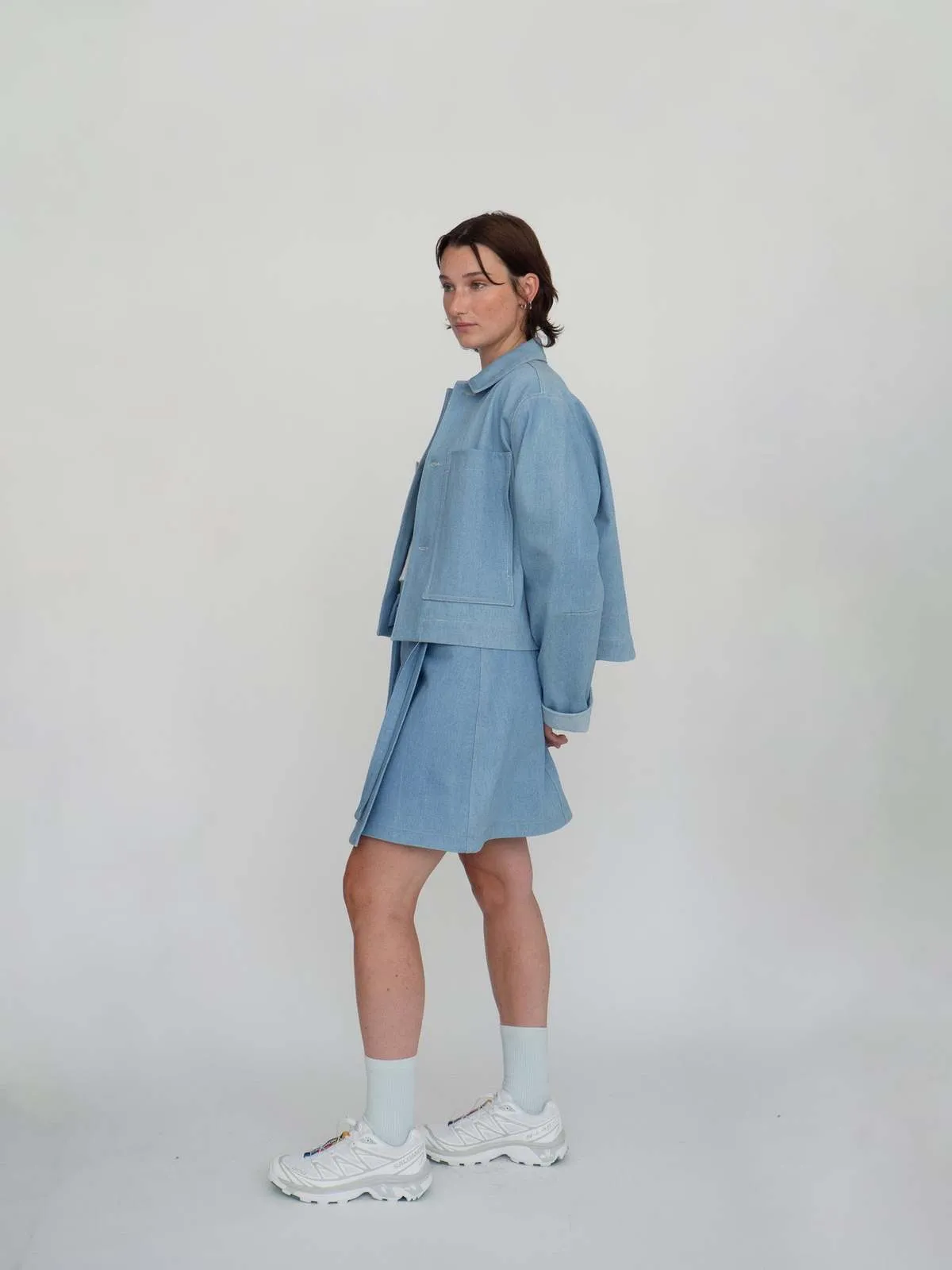 Toledo Skirt - Blue Denim
