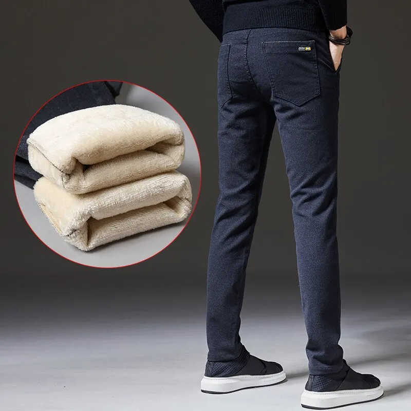 Topher Men's Thick Trousers