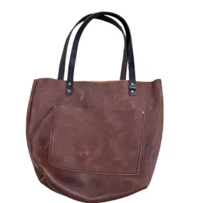 Tote Leather By Portland leather goods, Size: Medium