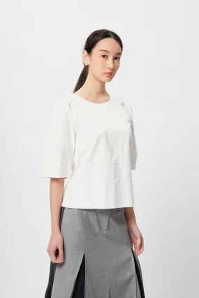 Trench Tee White