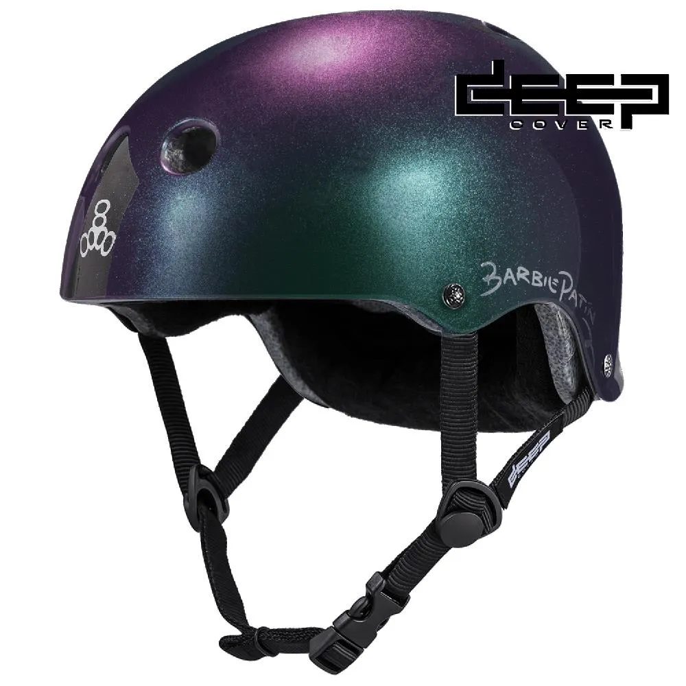 Triple Eight Deep Cover Skateboard Helmet SE Barbie Patin