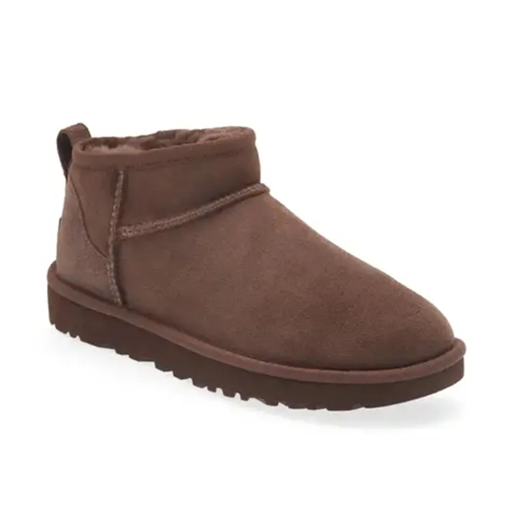 UGG CLASSIC ULTRA MINI BURNT CEDAR - WOMENS