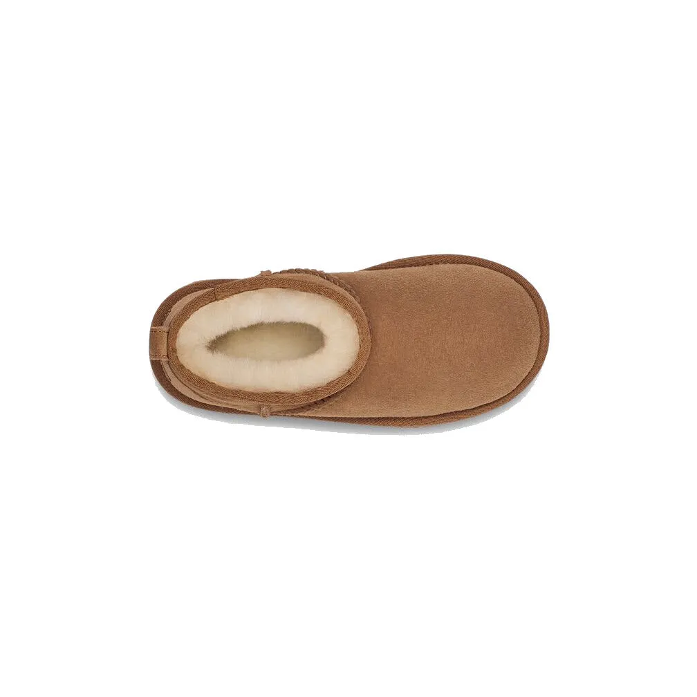 UGG CLASSIC ULTRA MINI CHESTNUT - KIDS