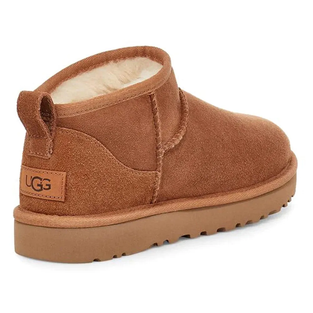 UGG CLASSIC ULTRA MINI CHESTNUT - WOMENS