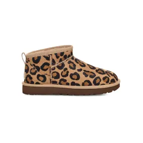 UGG CLASSIC ULTRA MINI SPOTTY NATURAL - WOMENS