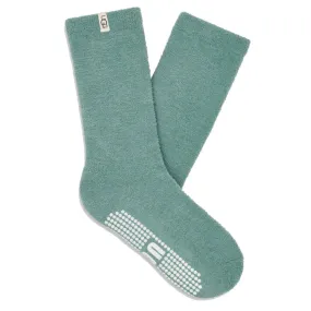 UGG PAITYN COZY GRIPPER CREW SOCKS ALOE