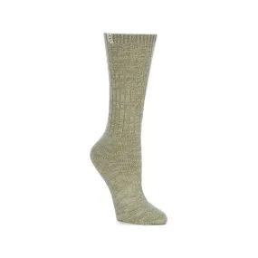 UGG RIB KNIT SLOUCHY CREW SOCKS MOSS GREEN - WOMENS