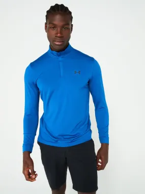 UNDER ARMOUR Mens Golf Playoff 1/4 Zip Top - Blue