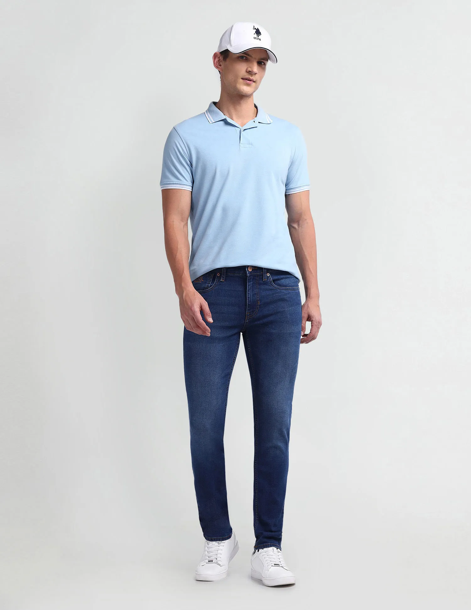 U.S. Polo Assn. Denim Co. Regallo Skinny Fit Blue Jeans