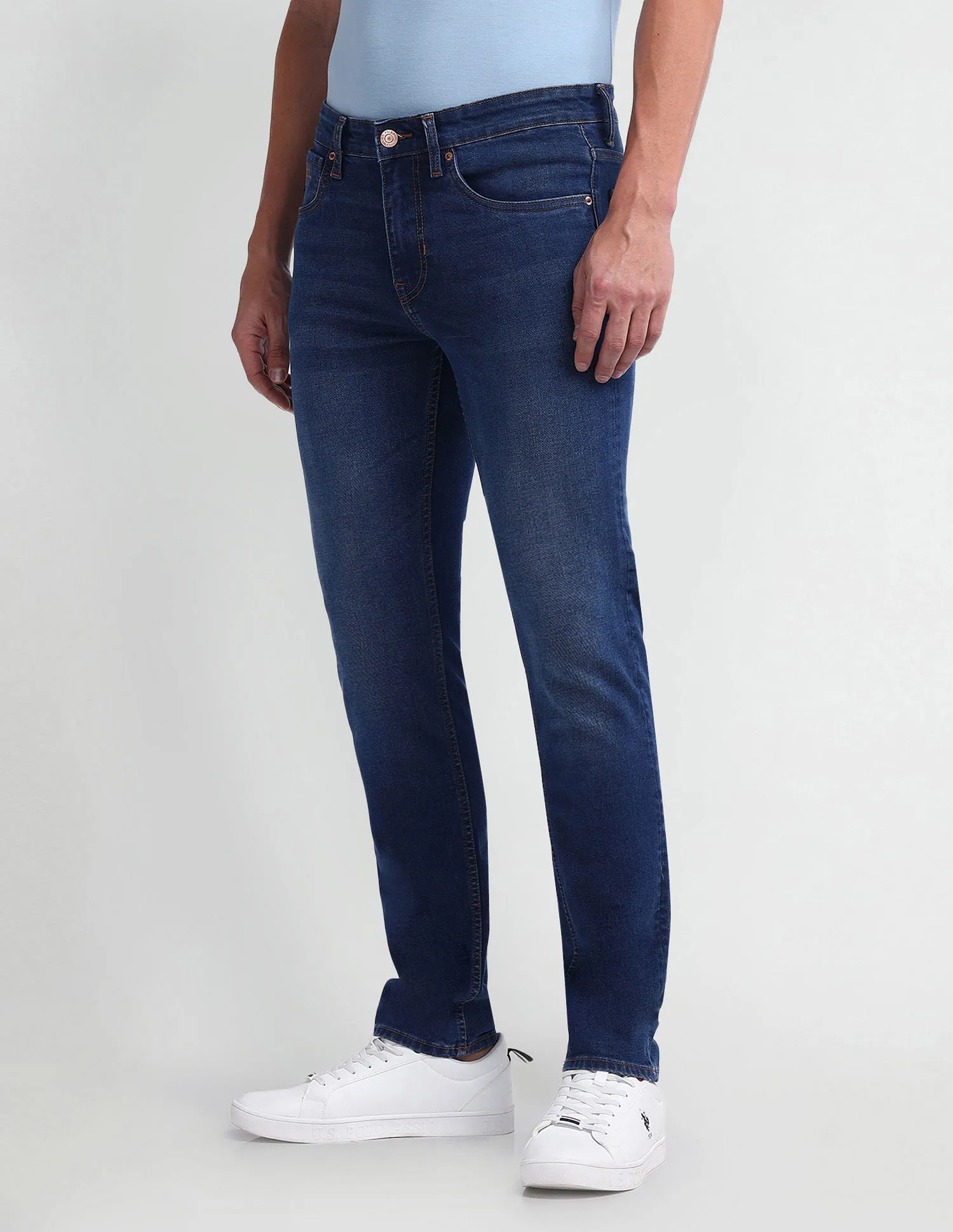 U.S. Polo Assn. Denim Co. Regallo Skinny Fit Blue Jeans