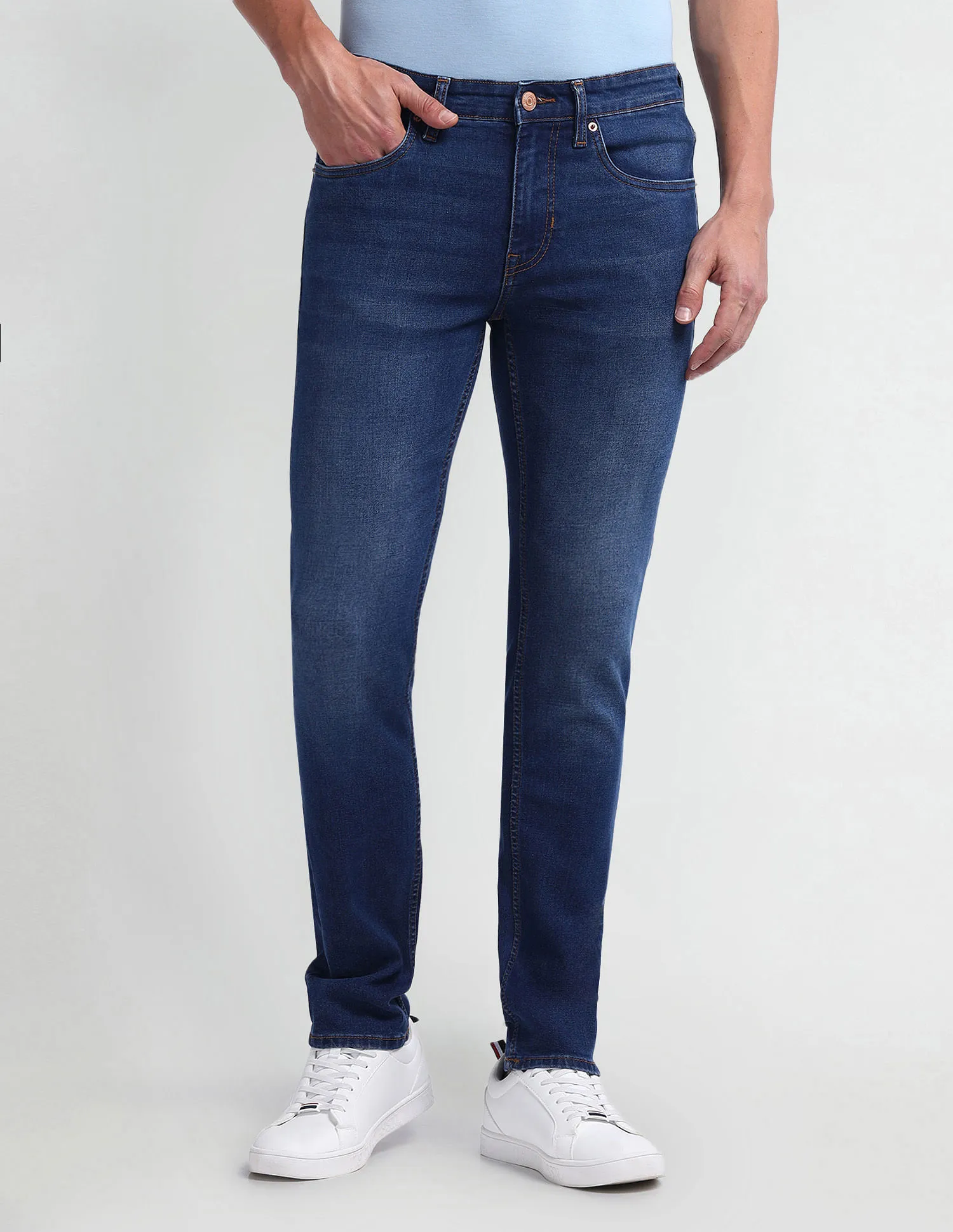 U.S. Polo Assn. Denim Co. Regallo Skinny Fit Blue Jeans