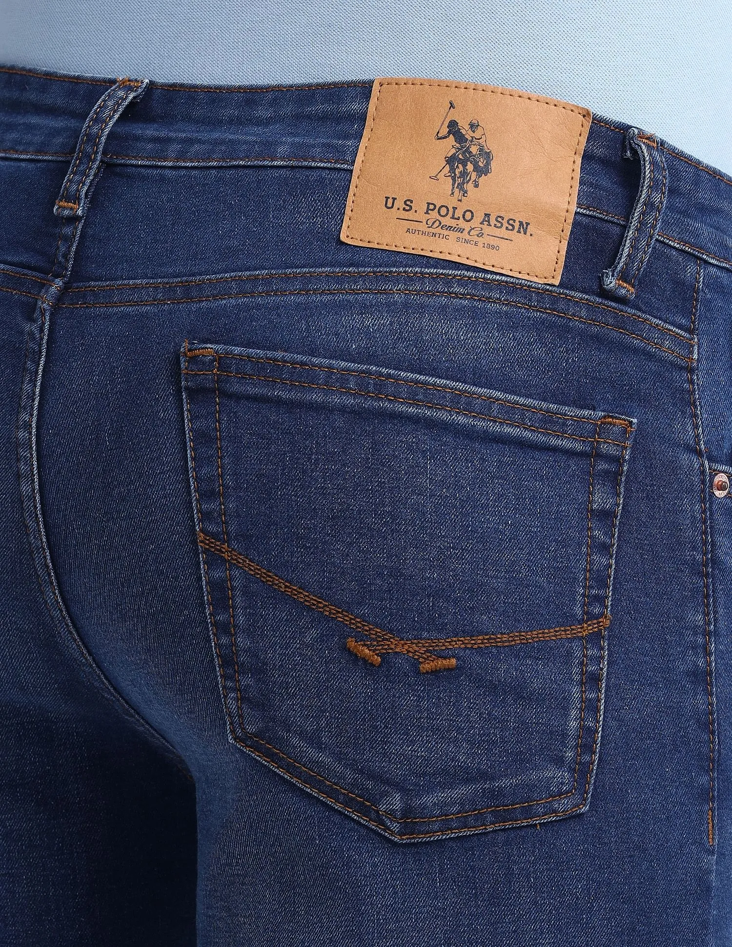 U.S. Polo Assn. Denim Co. Regallo Skinny Fit Blue Jeans