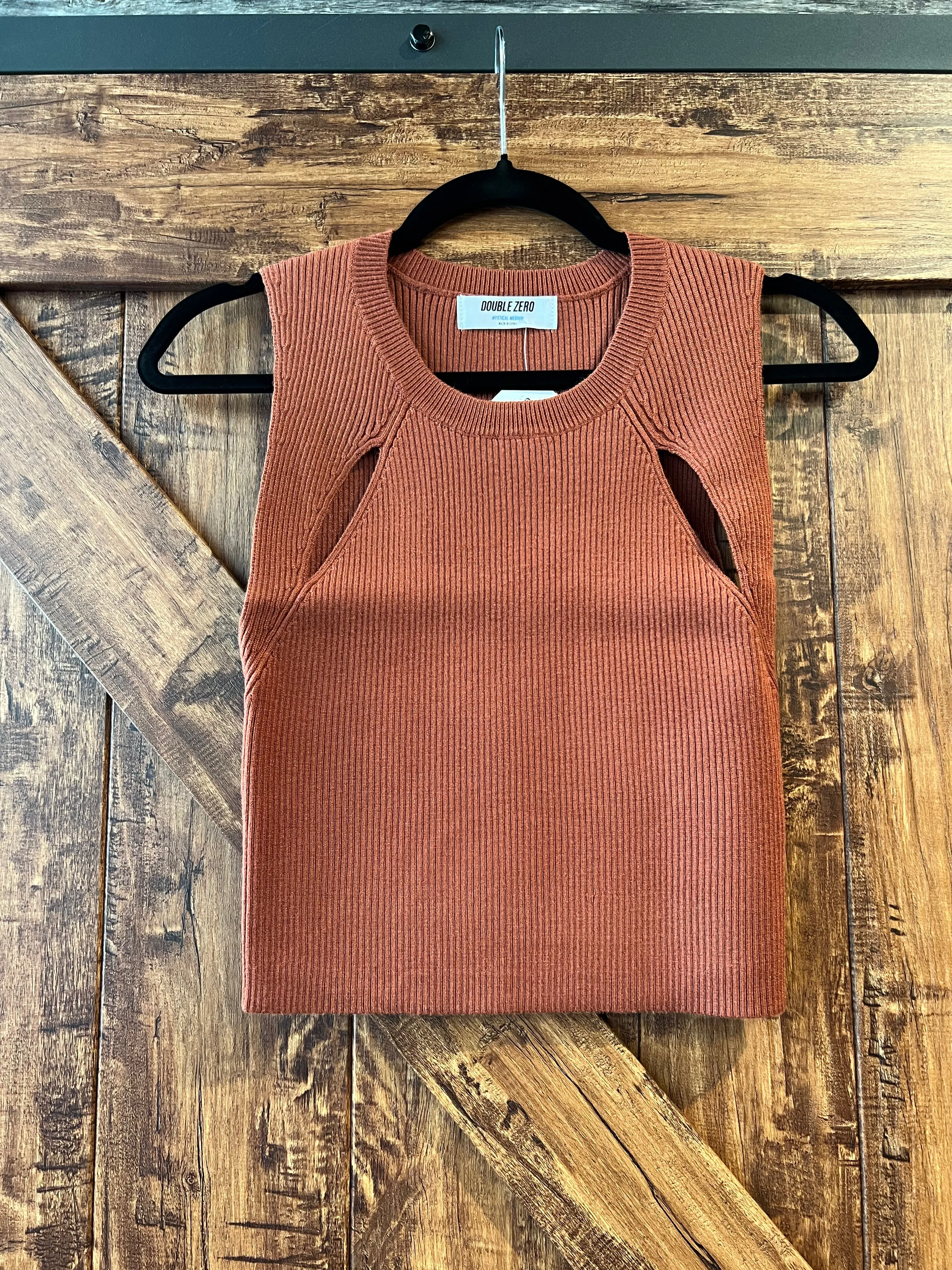 Utah Cutout Tank Top