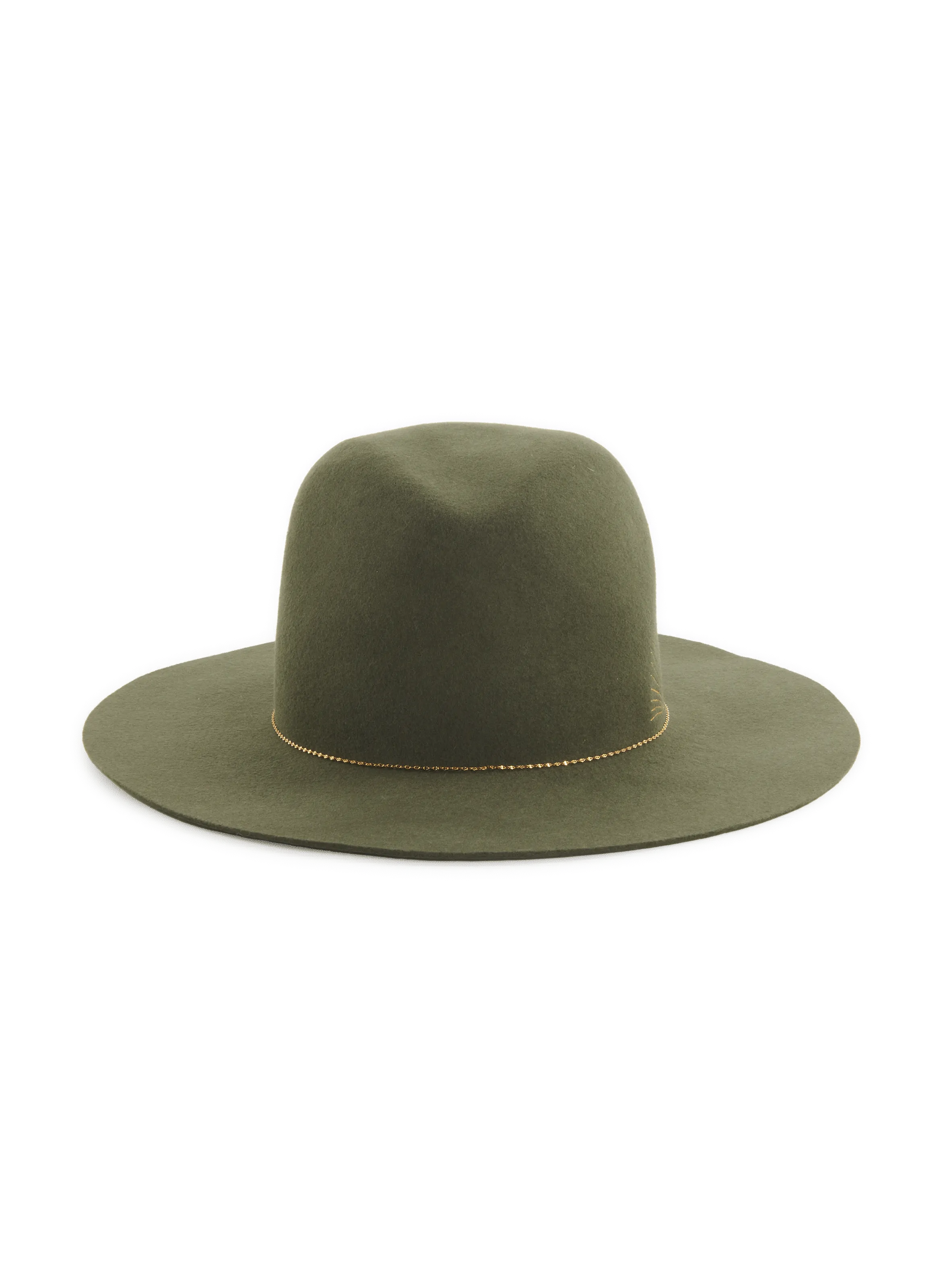 VAN PALMA  Wool hat  - Green
