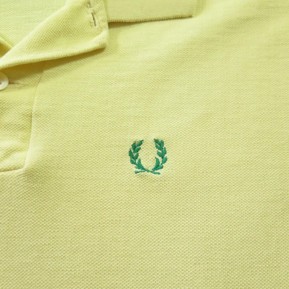 Vintage 70s Fred Perry Tennis Polo Shirt 40 Wilson Mens England Made Piquet