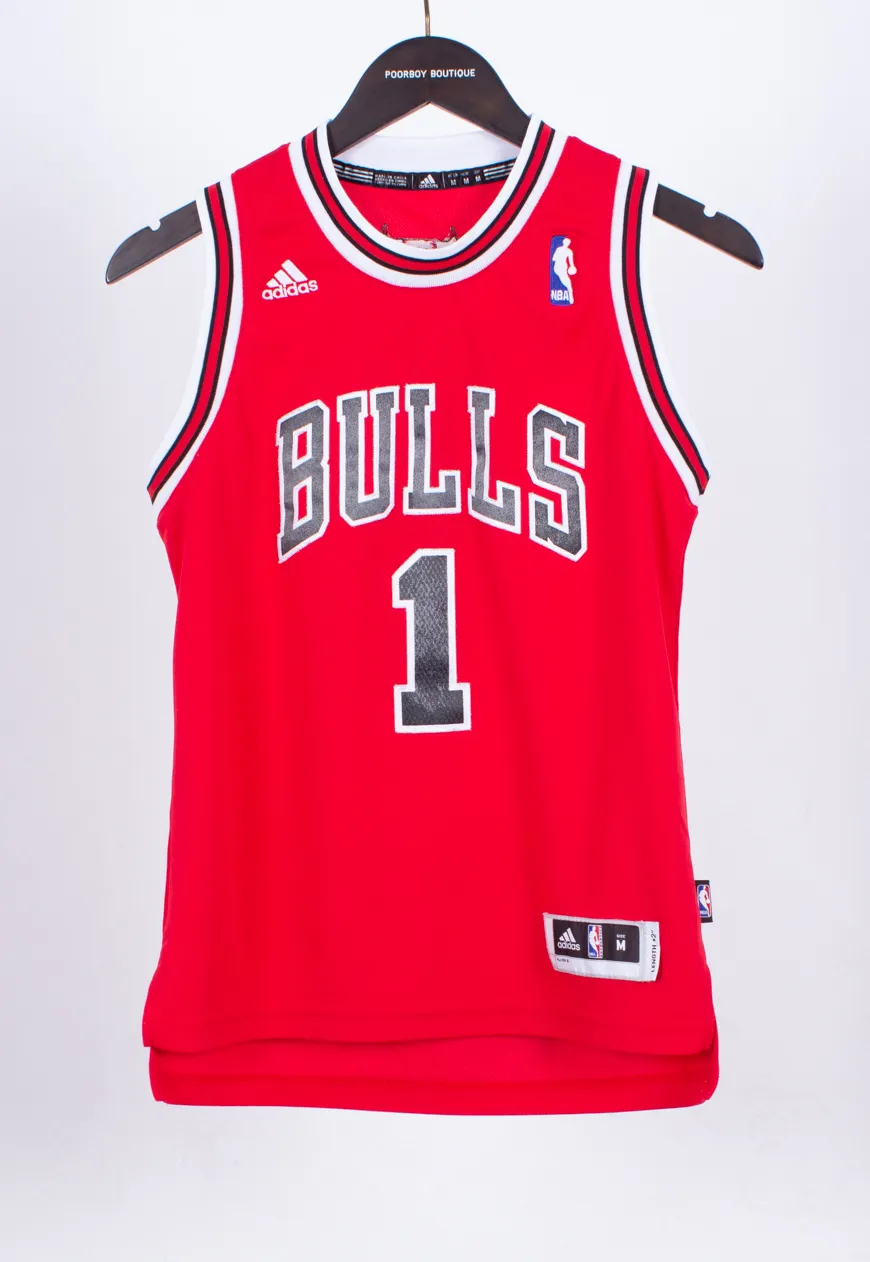 Vintage 90s Adidas Basketball Jersey Chicago Bulls | Vintage Online Store