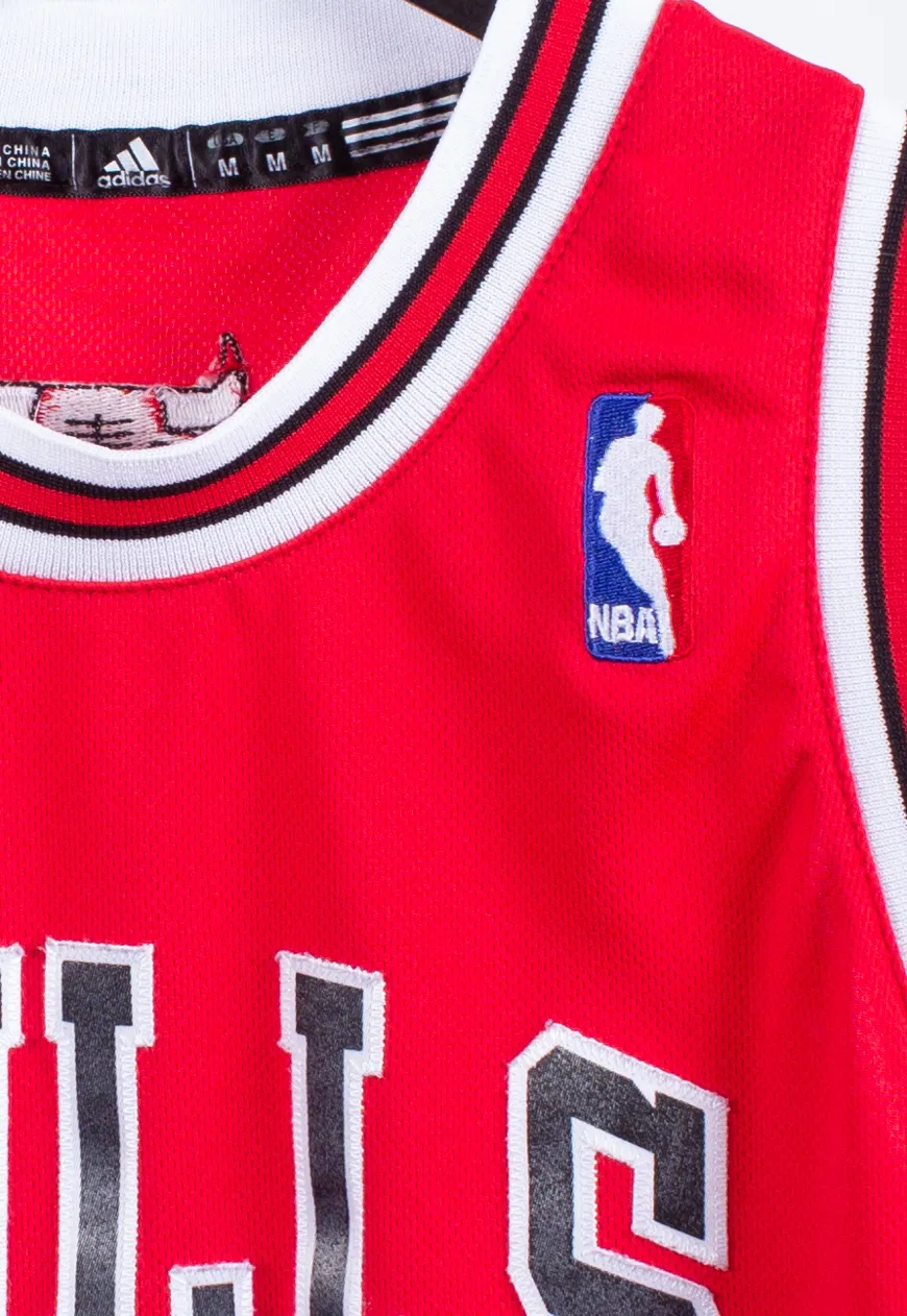 Vintage 90s Adidas Basketball Jersey Chicago Bulls | Vintage Online Store