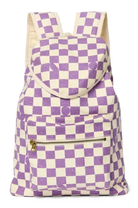 Violet Checkerboard MIDI Backpack