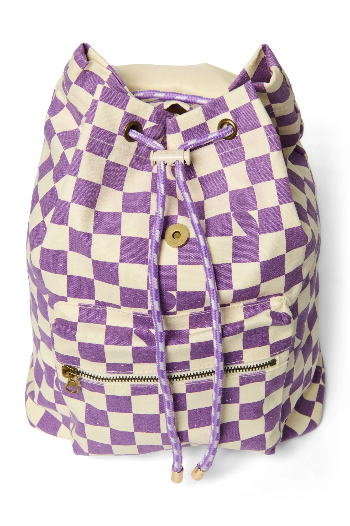 Violet Checkerboard MIDI Backpack