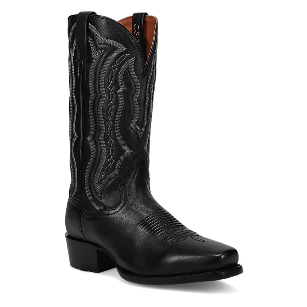 Wade Embroidered Square Toe Cowboy Boots