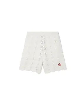 --Wave Crochet Shorts-