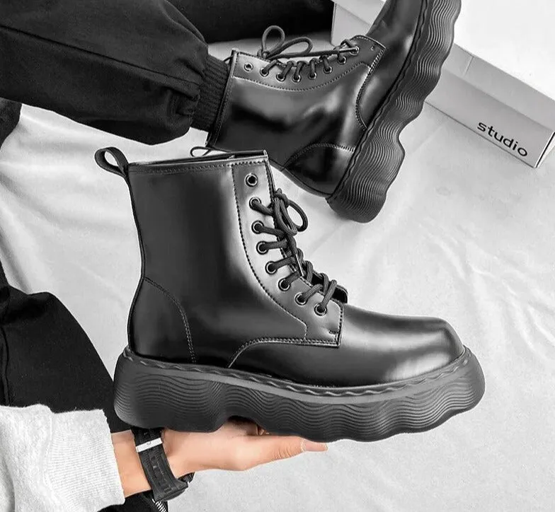 Wavy Sole Boots