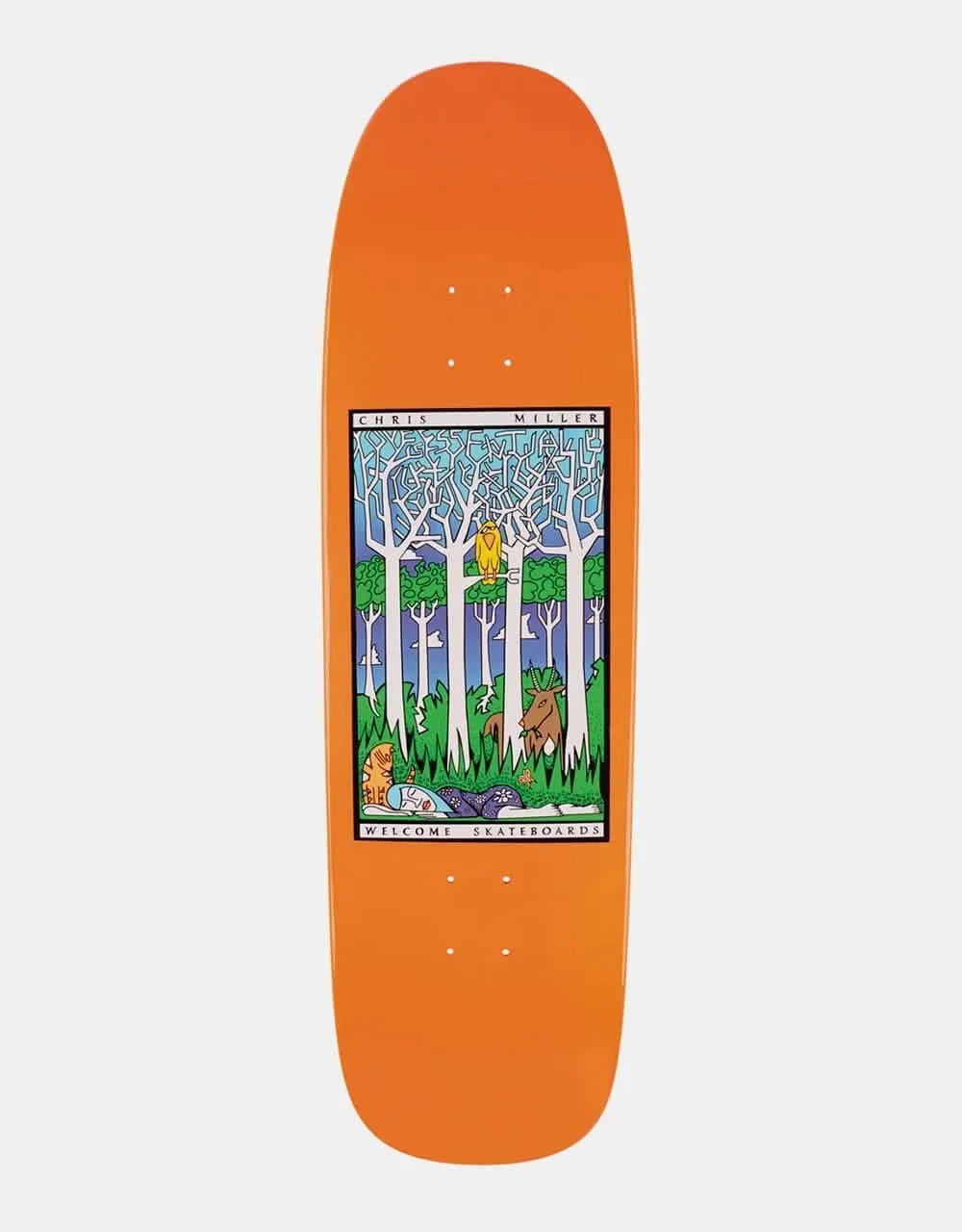 Welcome Miller Love is Essential on Golem Skateboard Deck - 9.25